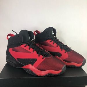 Air Jordan Lift Offs Black/Gym Red-White